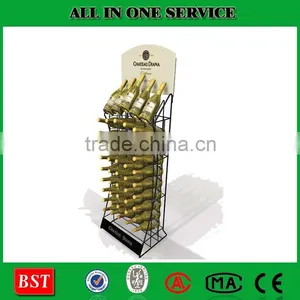 Supermarket Multilayer Metail Beverages Display Rack thumbnail-2