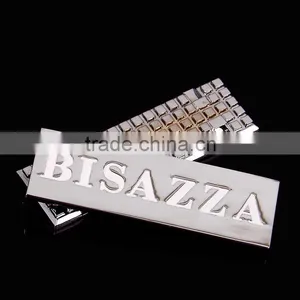 High Quality Custom Metal Plate Snapback Hat thumbnail-3