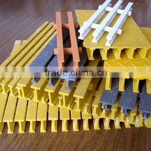 Pultruded Frp Fiberglass Grating Profile thumbnail-3
