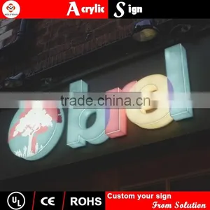 High Quality Electronic Edge Light Acrylic Outdoor Led Sign thumbnail-1