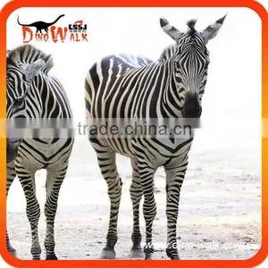 4 Meters Life Size Animatronic Emulation Realistic Robotic Animal Zebra thumbnail-1