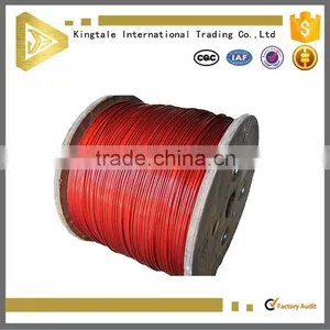 PVC PE PP Nylon Coated Steel Wire Rope thumbnail-1