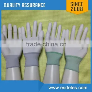 7 Year Gold Supplier pu Coated Esd Gloves thumbnail-3