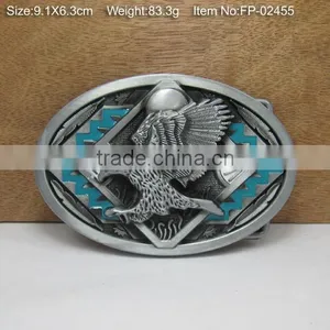 2016 Digital Programmable Led Belt Buckle, Rhinestone Scrolling LED Belt Buckle for Belt thumbnail-1