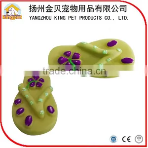Pet Chew Accessories Rubber Squeaky Dog Shoe Toy thumbnail-3
