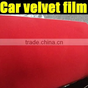 Supply Car Velvet Vinyl Film 1.35*15m thumbnail-1