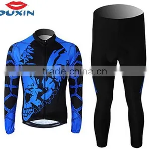 Long Sleeve Cycling Jacket/thermal Fleece Custom Cycling Clothing Winter, Sublimation Wholesale Sportswear Cycling Wear thumbnail-4