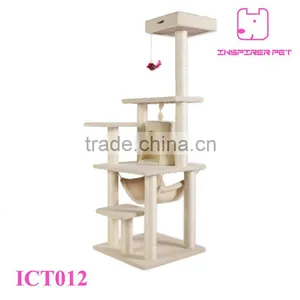 Cat Toy Condo Furniture Cat Scratcher Tree thumbnail-1