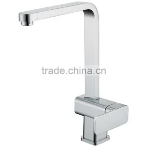 High Quality Square Brass Bath Faucet, Polish and Chrome Finish, Best Sell Square Series Faucet Quality Choice thumbnail-4