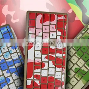 2016 Hot Selling !! Camouflage Pattern Silicon Keyboard Protector Skin Cover for Macbook Pro 13 15 17 Online Shopping thumbnail-2