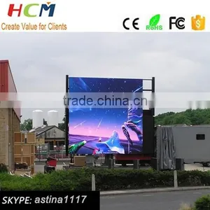 Outdoor 4m x 3m Led Screen Price/led Video Wall Advertising Display P10 p8 p6 on Sale thumbnail-1