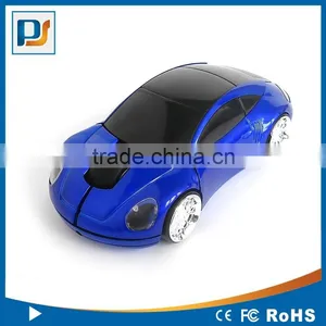 Customer Logo Silk Printed on Car Shaped 2.4G Wireless Mouse thumbnail-3