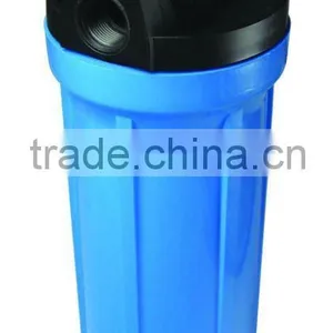 10'' Slim Blue Water Filter Housing(brass/plastic Port) thumbnail-2