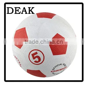 SIZE 5 Cheap Official Best Quality Matches Rubber Football thumbnail-1