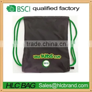 Oxford Drawstring Recycled Bag Backpack Wholesale Gym Rucksack thumbnail-1