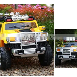 New Product Battery Power Remote Control Ride on Hummer for Boy JJ255 thumbnail-5