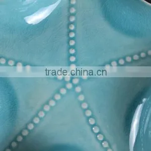 Lovely Fashion Candy Colors Sea Star Glaze Ceramic Bowl #we6 thumbnail-2