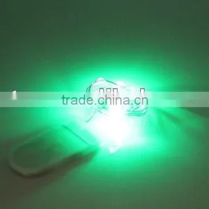 Battery Operated Mini LED Fairy Light Copper String Wire Green thumbnail-1