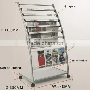 Good Quality Cheap Newspaper Modern Stand thumbnail-2