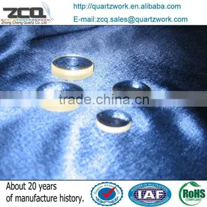Plano Convex Fused Silica Quartz Optical Lens Quality Choice thumbnail-1