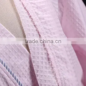 2016 Spring Summer Brand Lovers Pajamas Robe Women Cotton Robes Couples Long-Sleeve Turn-down Collar Bathrobe for Men & Women thumbnail-6