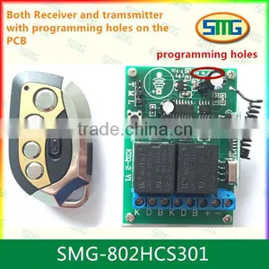 SMG-802HCS301 12V 2ch Remote Controller With Programming Pads thumbnail-2