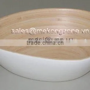 Lacquered Bamboo Bowl thumbnail-1