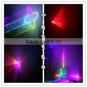 Fly Case dj Lighting 2000mw 2w Rgb Full Color Animation Laser Light thumbnail-5