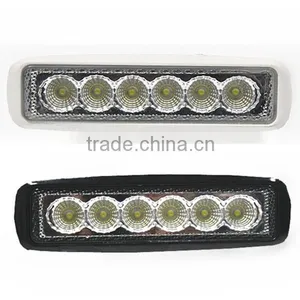 18W Led Work Light Bar Flood/Spot Beam Led Car Driving Lights for Jeep Truck Led Work Light thumbnail-1