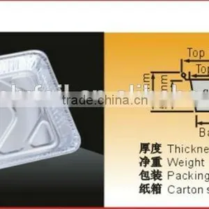 Rectangle Tray for Turkey With Lid thumbnail-2