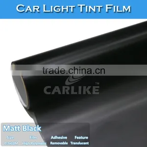 CARLIKE High Quality Matt Black Car Tint Film PVC Sticker thumbnail-3