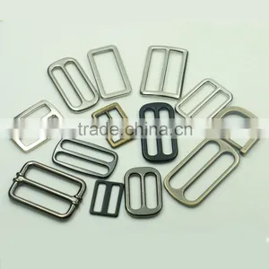 Eco-friendly Zinc Alloy Fashion Metal Curved Tri-glide Buckle for 38mm Belts thumbnail-6
