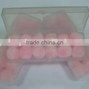 Non-Toxic Waterproof and Soundproof Soft Silicone Gel Earplugs thumbnail-2
