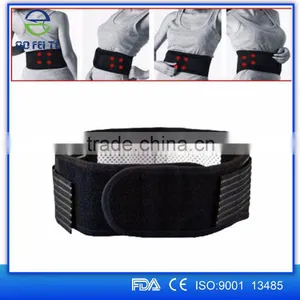 Paypal Acceptable Tourmaline Adjustable Self Heating Magnetic Therapy Back Waist Support Lumbar Brace Belt for Pain Relief thumbnail-1