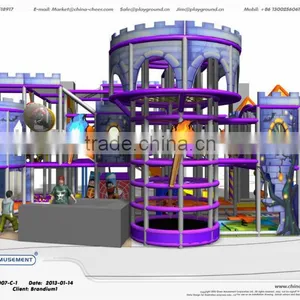 Cheer Amusement Castle Themed Indoor Playground Equipment thumbnail-2