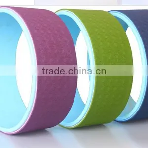40x15cm Size Factory Wholesale Different Colors Back Training PVC Yoga Wheel thumbnail-2