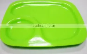 Hot Sale BPA Free 9" Silicone Baby Divided Plate thumbnail-4