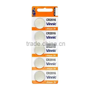 3v Lithium Manganese Dioxide Button Cell CR2016 3v CR2016 Lithium Manganese Dioxide Button Cell Thermometer Cameras Use thumbnail-1