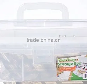 2016 New Design Two Tray PP Storage Box Artist Essential Storage Toll Box thumbnail-2