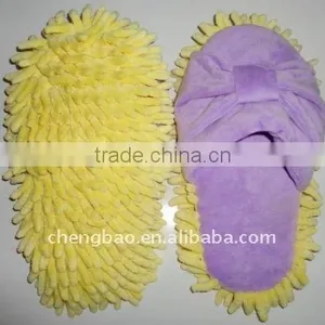 Microfiber Chenille Home Clean Slipper thumbnail-1