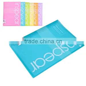 2016 New DIY File Note Colorful Outer Panel Notebook Memo Pad Dairy Book Spiral Notebook Stationery Office Supplies thumbnail-2