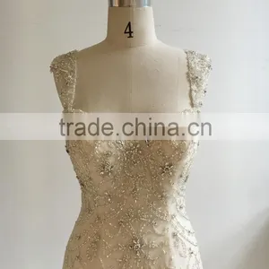 Guangzhou Factory Real Sample Latest China Custom Made Wedding Dress thumbnail-6