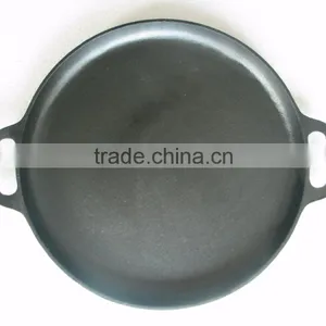 Casting Iron ECO-friendly Healthy Grill Pan Frying Pans Pizza Pans thumbnail-1