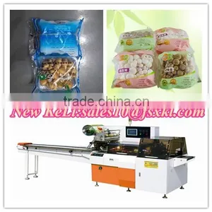 Edible Mushrooms With Tray Reciprocating Wrapping Machine thumbnail-3