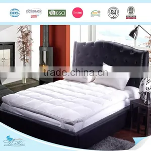 Modern Design White Duck Down & Feather Mattress Topper thumbnail-2