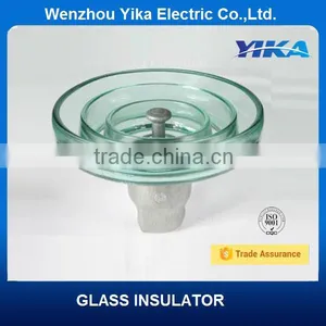 Wenzhou Yika IEC Toughed Glass Type Suspension Insulator U120BP thumbnail-1