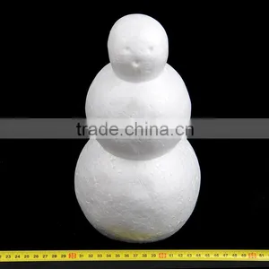 270mm Polystyrene Snowman Model thumbnail-1