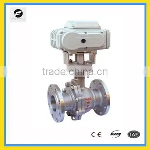 CTB-005 Motorized Ball Valve Flange for Water Treatment ,water Filter System thumbnail-1