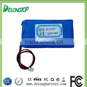 7.4v Utra Thin Lipo Battery 4000mah thumbnail-2