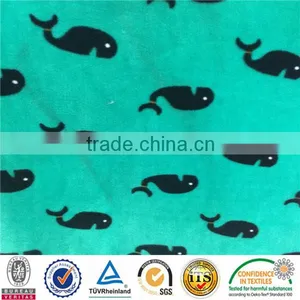 Newest Design Print Poly Knit Fabric for Winter Bed and Blanket thumbnail-1